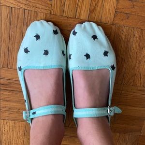 Cat print flats from Urban Outfitters